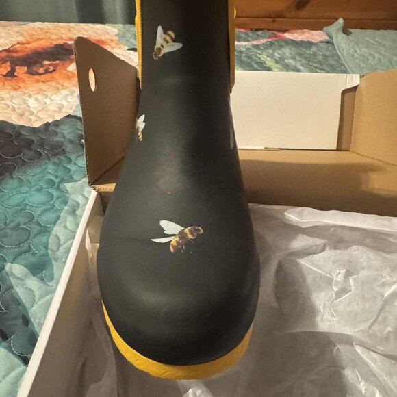 Galleria's Women's Chelsea Rain Boot Size 7 - Picture 2 of 4